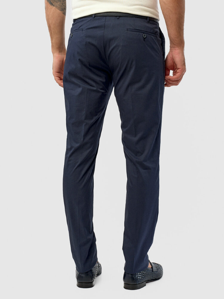 Брюки, Corneliani Collection, синий, слим