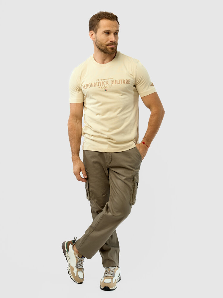 Чиносы, Aeronautica, зеленый, слим Чиносы, Aeronautica, зеленый, слим